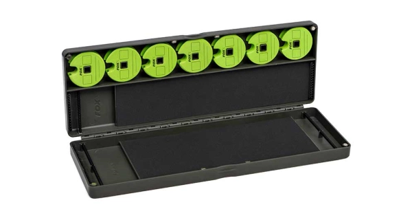 FOX - Škatuľka Edges Rig And Disc Box Inc 50 Pins / 7 Discs Large