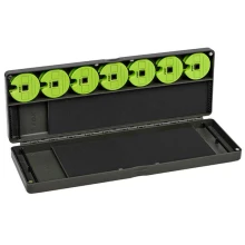 FOX - Škatuľka Edges Rig And Disc Box Inc 50 Pins / 7 Discs Large