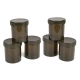 FOX - Škatuľka na nástrahy Edges Hookbait Pots Full 6 ks