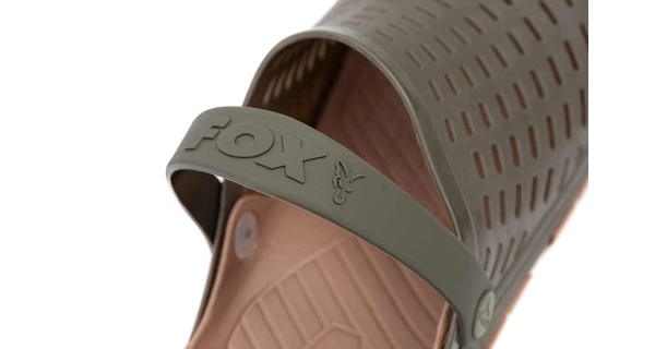 FOX - Šľapky Khaki Clogs veľ. 41