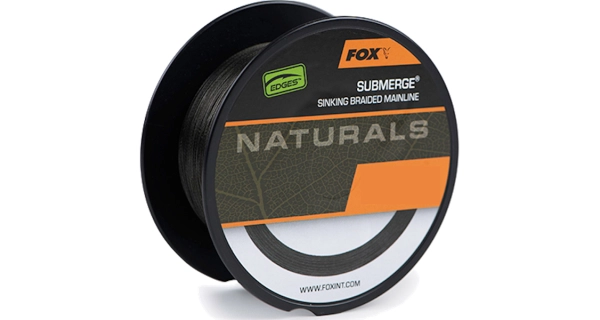 FOX - Splietaná šnúra Naturals Submerge Braid 300 m 0,30 mm 55 lb