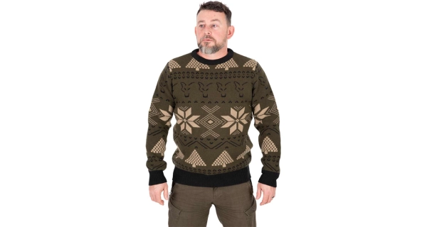 FOX - Sveter Festive Jumper veľ. 2XL