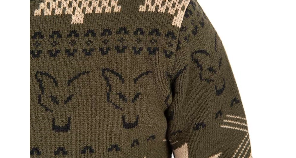 FOX - Sveter Festive Jumper veľ. 2XL