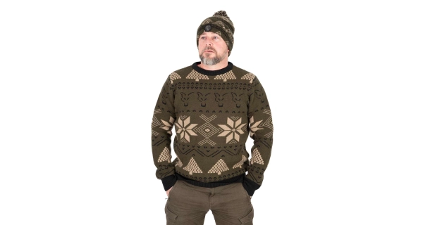 FOX - Sveter Festive Jumper veľ. XL