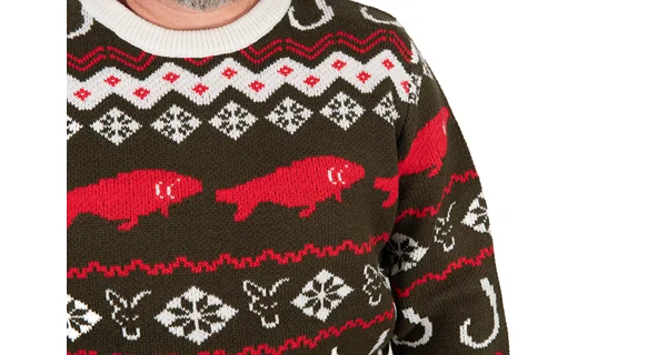 FOX - Sveter Xmas Jumper veľ. 2XL