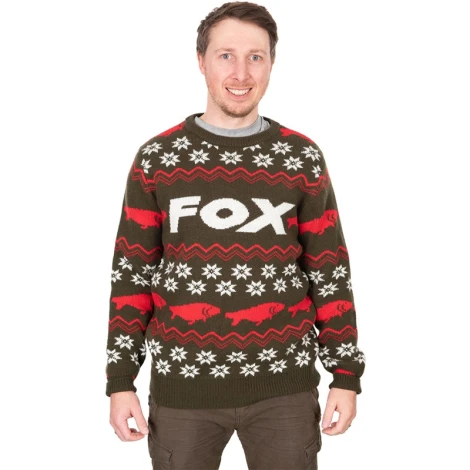FOX - Sveter Xmas Jumper veľ. L