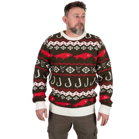 FOX - Sveter Xmas Jumper veľ. L