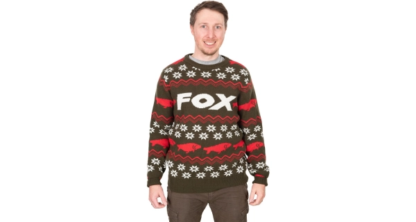 FOX - Sveter Xmas Jumper veľ. XL