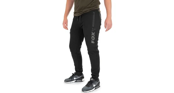 FOX - Tepláky Black/Camo Print Jogger veľ. L