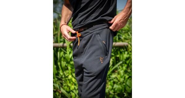 FOX - Tepláky Classic Joggers Black Orange veľ. XL