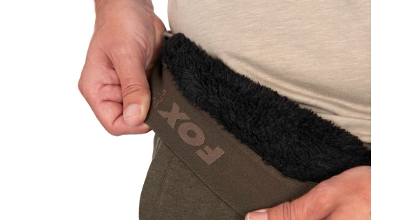 FOX - Tepláky Collection Sherpa Jogger Green Black veľ. S