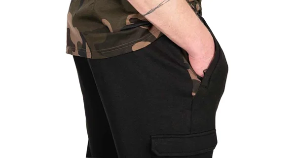 FOX - Tepláky LW Black Camo Combat Joggers veľ. 3XL