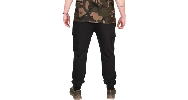 FOX - Tepláky LW Black Camo Combat Joggers veľ. 3XL