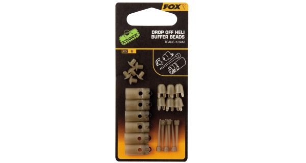 FOX - Tlmiče nárazu Edges Drop Off Heli Buffer Beads 6 ks