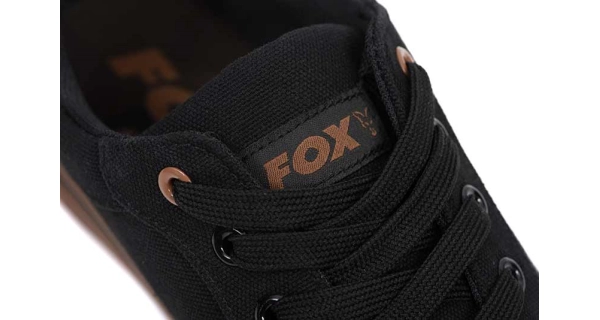 FOX - Topánky Black Canvas Shoe veľ. 44