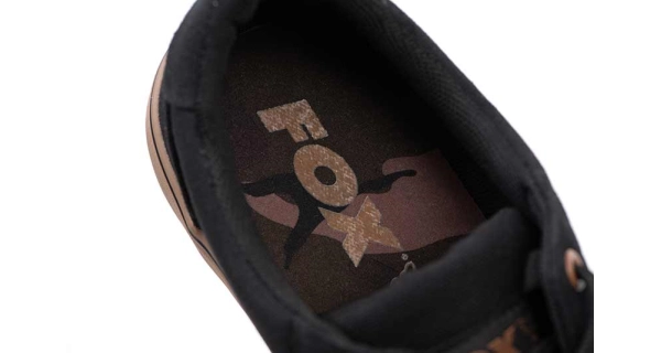 FOX - Topánky Black Canvas Shoe veľ. 44