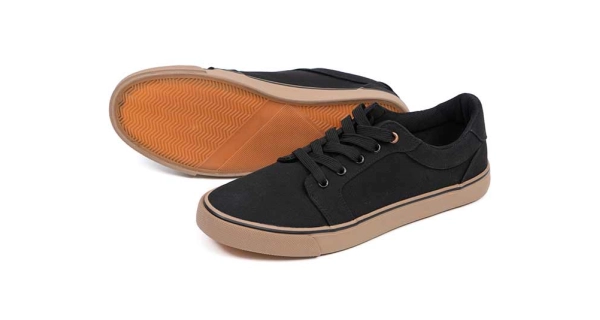 FOX - Topánky Black Canvas Shoe veľ. 44
