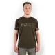FOX - Tričko Camo/Khaki Chest Print T-Shirt Large