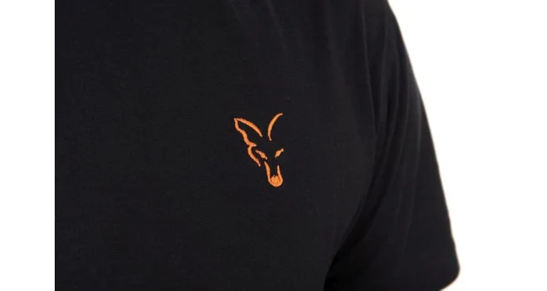 FOX - Tričko Classic T-Shirt Black Orange veľ. 2XL