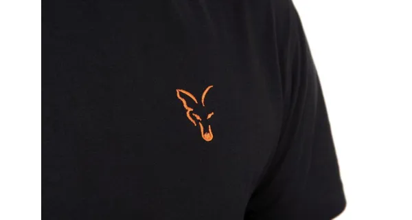 FOX - Tričko Classic T-Shirt Black Orange veľ. 3XL