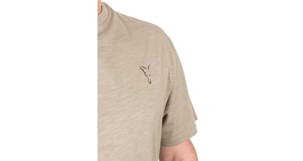 FOX - Tričko LW Khaki Large Print T-Shirt veľ. S