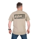 FOX - Tričko LW Khaki Large Print T-Shirt veľ. S
