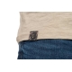 FOX - Tričko LW Khaki Large Print T-Shirt veľ. S