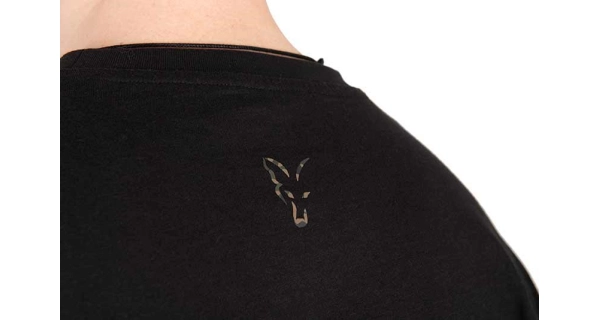 FOX - Tričko T-Shirt Black Camo Logo veľ. M