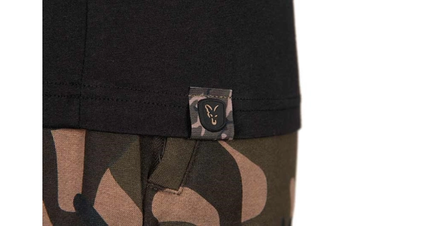 FOX - Tričko T-Shirt Black Camo Logo veľ. M