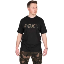 FOX - Tričko T-Shirt Black Camo Logo veľ. XL