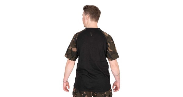 FOX - Tričko T-Shirt Black Camo Outline veľ. 2XL
