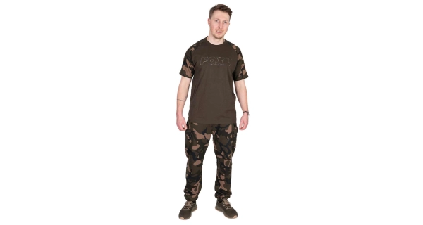 FOX - Tričko T-Shirt Khaki Camo Outline veľ. 2XL