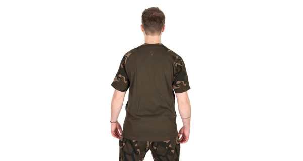 FOX - Tričko T-Shirt Khaki Camo Outline veľ. M