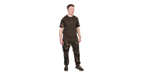 FOX - Tričko T-Shirt Khaki Camo Outline veľ. M