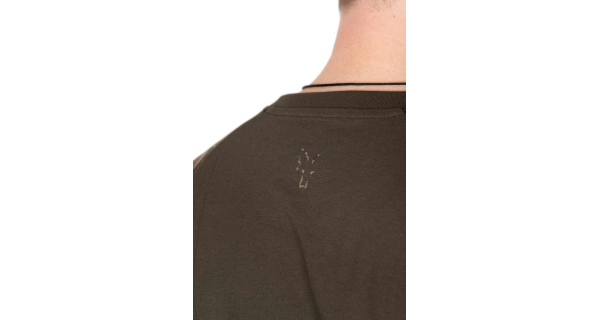 FOX - Tričko T-Shirt Khaki Camo Outline veľ. XL