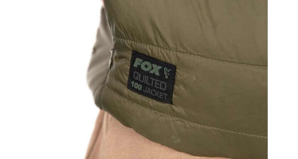 FOX - Vesta Olive quilted 100 Gilet veľ. M