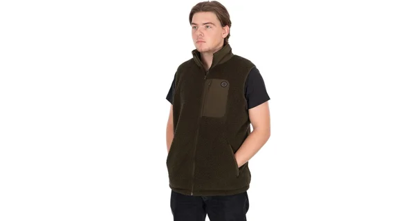 FOX - Vesta Olive Sherpa Hybrid Gilet veľ. S