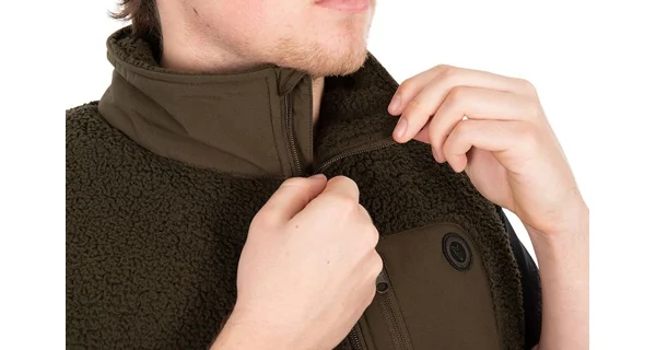 FOX - Vesta Olive Sherpa Hybrid Gilet veľ. S