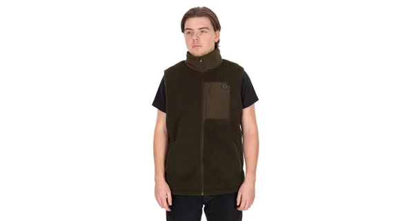 FOX - Vesta Olive Sherpa Hybrid Gilet veľ. S