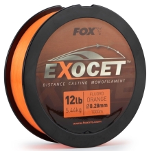 FOX - Vlasec Exocet Fluoro Orange Mono 0,28 mm 12 lb 5,5 kg 1000 m