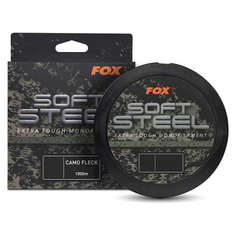 FOX - Vlasec Soft Steel Fleck Camo Mono 6,4 kg 0,30 mm 1000 m