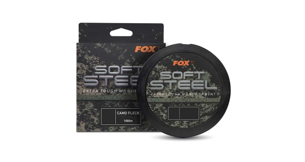 FOX - Vlasec Soft Steel Fleck Camo Mono 7,3 kg 0,33 mm 1000 m
