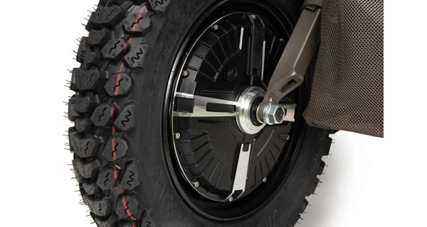 FOX - Vozík Transporter 24V Power Barrow vrátane 2x 9Ah 12V batérií a nabíjačky
