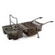 FOX - Vozík Transporter 24V Power Barrow vrátane 2x 9Ah 12V batérií a nabíjačky