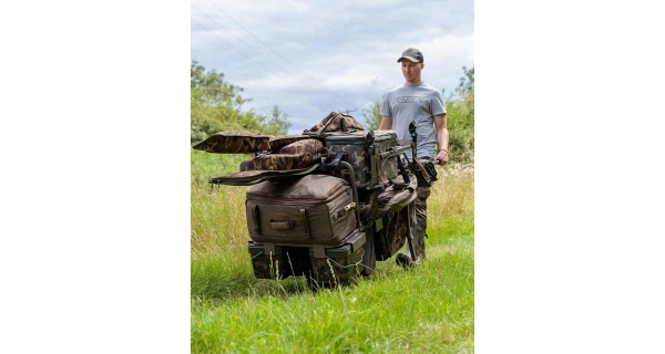 FOX - Vozík Transporter 24V Power Barrow vrátane 2x 9Ah 12V batérií a nabíjačky