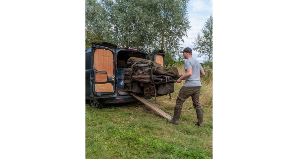 FOX - Vozík Transporter 24V Power Barrow vrátane 2x 9Ah 12V batérií a nabíjačky