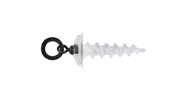 FOX - Vrtáčik s obratlíkom a krúžkom Edges Bait Screw Long 11 mm 10 ks
