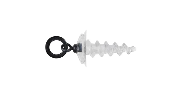 FOX - Vrtáčik s obratlíkom a krúžkom Edges Bait Screw Short 9 mm 10 ks
