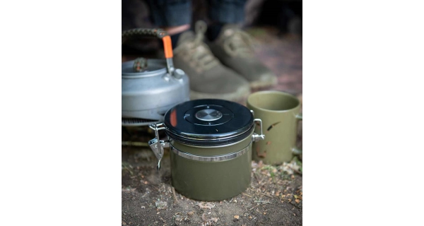 FOX - Vzduchotesná dóza Cookware Coffee Tea Khaki Storage 860 ml