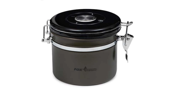 FOX - Vzduchotesná dóza Cookware Coffee Tea Khaki Storage 860 ml